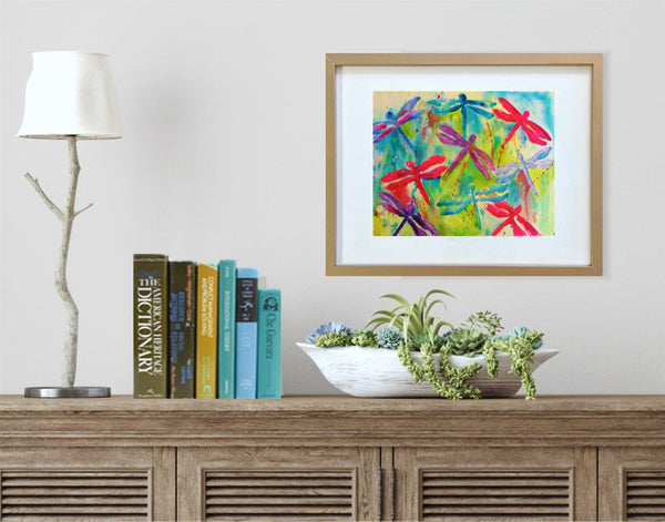 Dragonfly Springs print