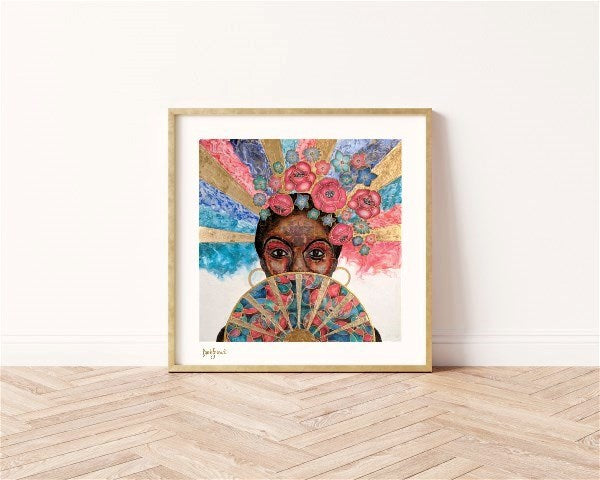 Becoming Visible: Nina — signed, limited edition, framed print