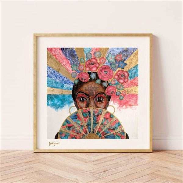 Becoming Visible: Nina — signed, limited edition, framed print
