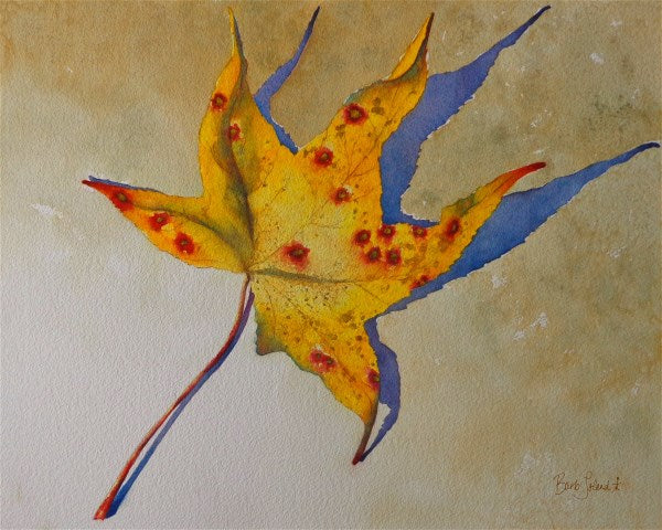 Leaf Shadow print
