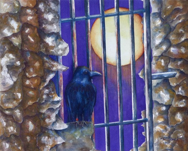 Tower Raven print