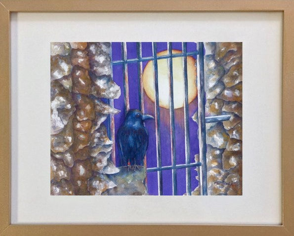 Tower Raven print
