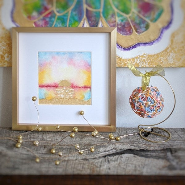 Sunrise Ornament: Pastel Perfection