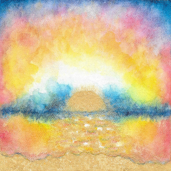 Sunrise Original Painting: Turquoise Waters 1