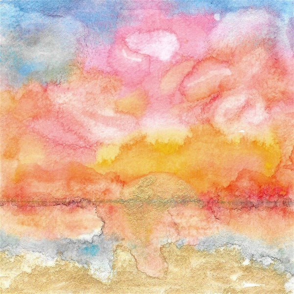 Sunrise Watercolor Study: Pastel Perfection 3