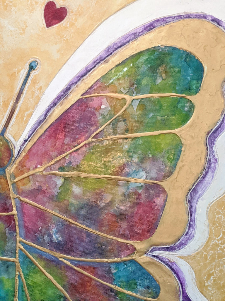 Honor Thy Mother & Father Butterfly Pair – Barb Toland Art