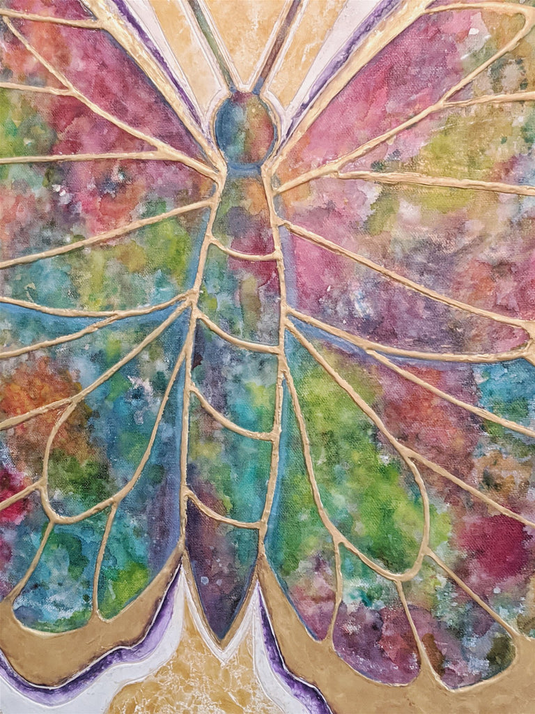 Honor Thy Mother & Father Butterfly Pair – Barb Toland Art