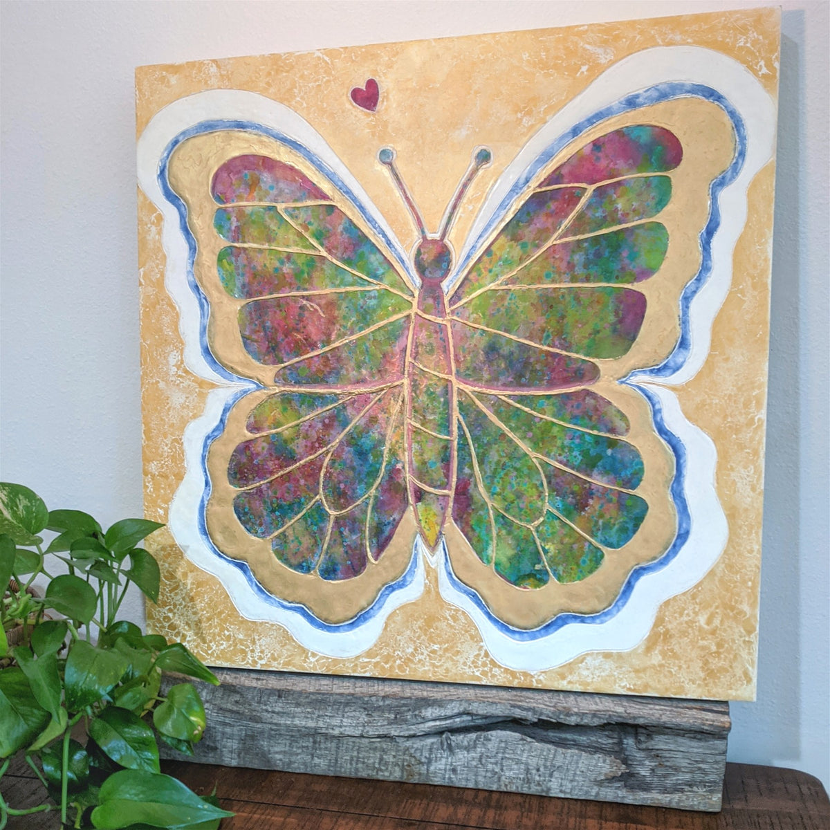 Honor Thy Mother & Father Butterfly Pair – Barb Toland Art
